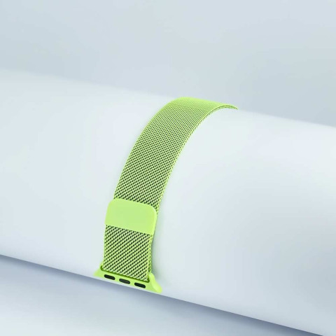 Ремешок на Apple watch 38/40/41mm Milanese Loop Band Avocado